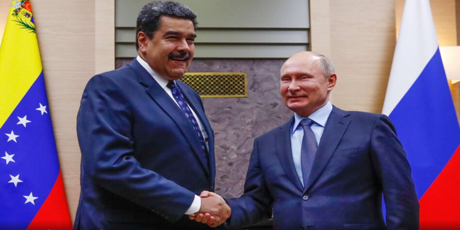 A Venezuela é parceira energética da Federação Russa desde 2008 e também comprou armas russas foto: Foto da Pool via AP